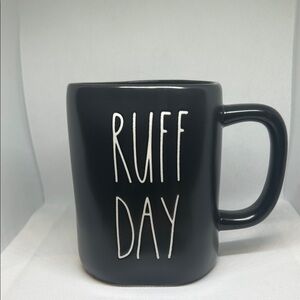Black 'Ruff Day' Mug